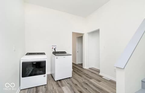 Laundry room at 918 N Hamilton Avenue, Indianapolis, IN