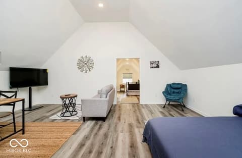 Living room at 918 N Hamilton Avenue, Indianapolis, IN