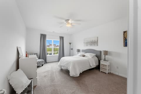 Bedroom at 6769 Honeysuckle Way, Pendleton, IN