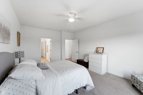 Bedroom at 6769 Honeysuckle Way, Pendleton, IN