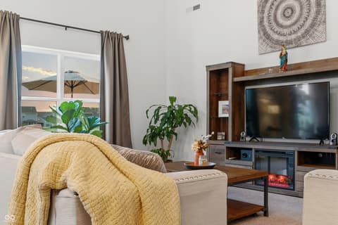 Living room at 6769 Honeysuckle Way, Pendleton, IN