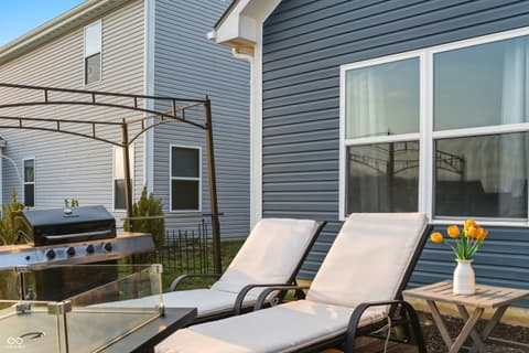 Outdoor living area at 6769 Honeysuckle Way, Pendleton, IN