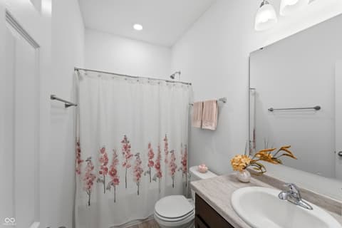 Bathroom at 6769 Honeysuckle Way, Pendleton, IN