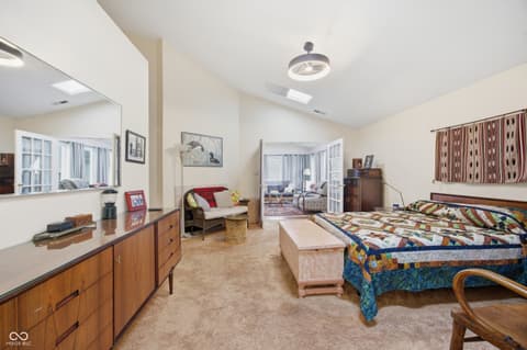 Primary bedroom at 7353 Brackenwood Circle S, Indianapolis, IN
