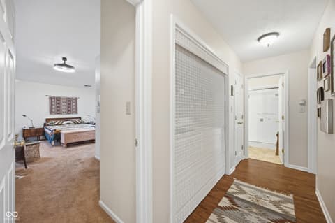 Hallway at 7353 Brackenwood Circle S, Indianapolis, IN