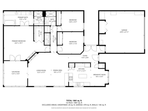 Floor Plan — 7353 Brackenwood Circle S, Indianapolis, IN