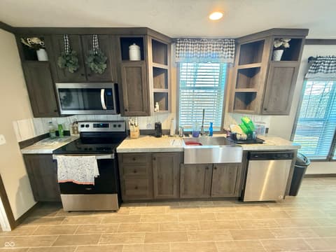 Kitchen at 8404 W County Road 225 S, Medora, IN