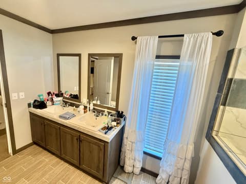 Bathroom at 8404 W County Road 225 S, Medora, IN