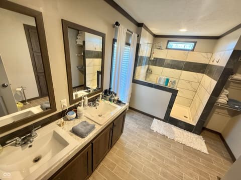 Bathroom at 8404 W County Road 225 S, Medora, IN