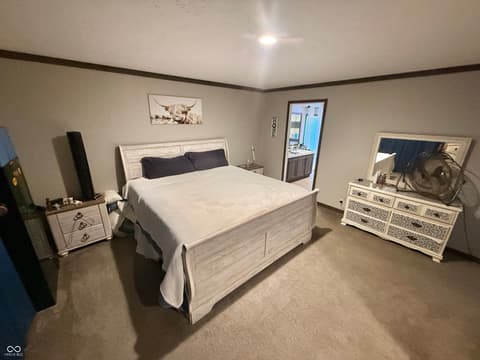 Bedroom at 8404 W County Road 225 S, Medora, IN