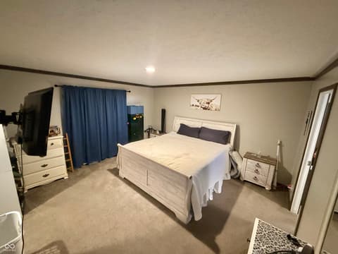 Bedroom at 8404 W County Road 225 S, Medora, IN