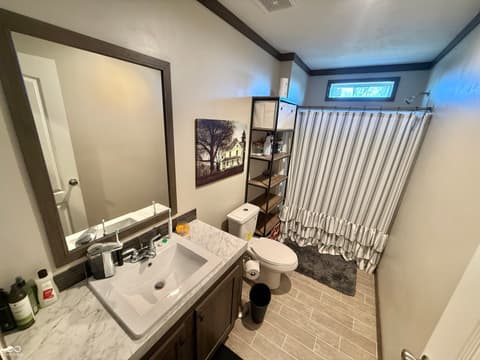 Bathroom at 8404 W County Road 225 S, Medora, IN