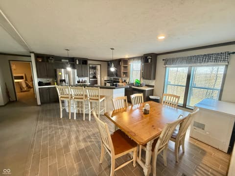 Dining room at 8404 W County Road 225 S, Medora, IN