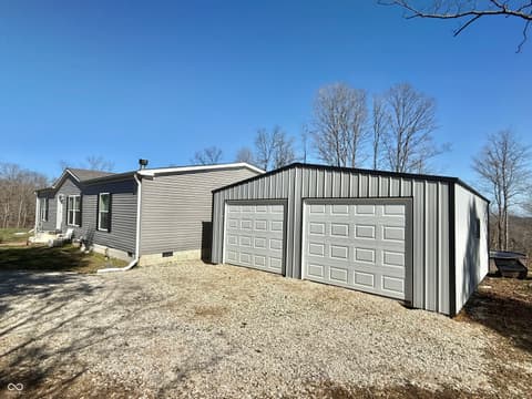 Garage at 8404 W County Road 225 S, Medora, IN