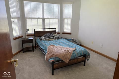 Bedroom at 7516 Kilbarron Circle, Indianapolis, IN