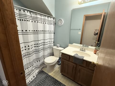 Bathroom at 7516 Kilbarron Circle, Indianapolis, IN