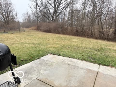 Backyard at 7516 Kilbarron Circle, Indianapolis, IN