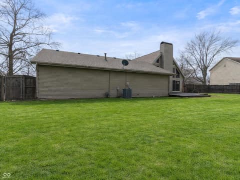 Backyard at 4110 W Squire Court, Muncie, IN