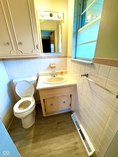 Bathroom at 6035 Bluff Acres Drive, Greenwood, IN