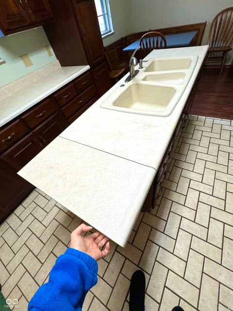 Kitchen at 6035 Bluff Acres Drive, Greenwood, IN