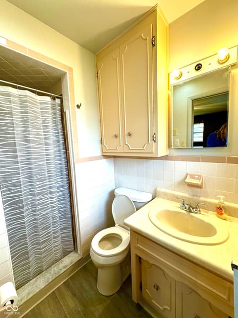 Bathroom at 6035 Bluff Acres Drive, Greenwood, IN
