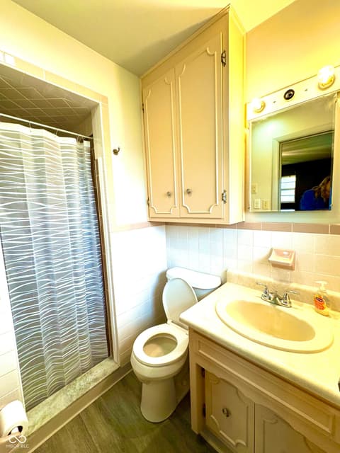 Bathroom at 6035 Bluff Acres Drive, Greenwood, IN