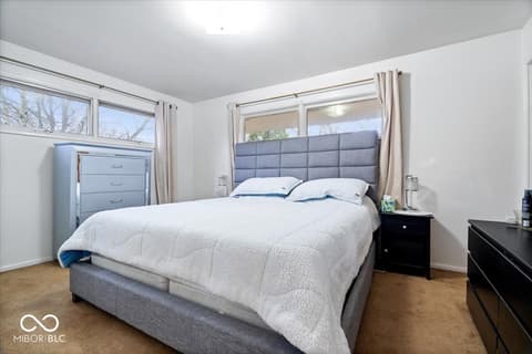 Bedroom at 2900 Galahad Drive, Indianapolis, IN