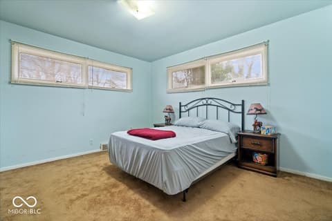 Bedroom at 2900 Galahad Drive, Indianapolis, IN