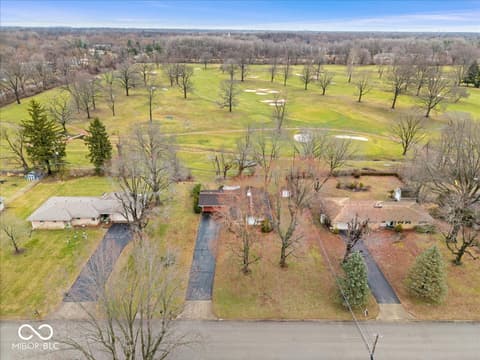 Aerial view at 2900 Galahad Drive, Indianapolis, IN