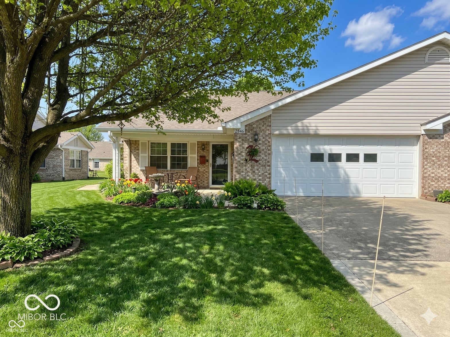 Front exterior at 7646 Sea Crest Way S, Noblesville, IN