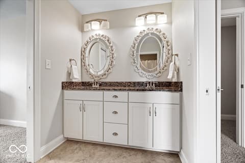 Primary bathroom at 16540 Shore Oaks Court, Noblesville, IN