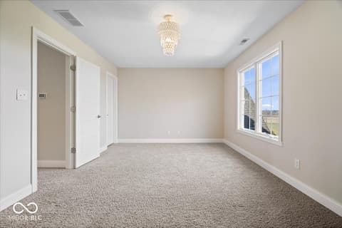 Primary bedroom at 16540 Shore Oaks Court, Noblesville, IN