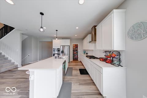 Kitchen at 3914 War Admiral Court, Bargersville, IN