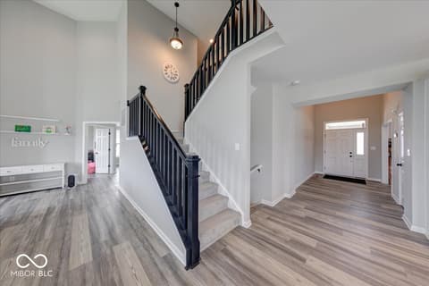 Foyer at 3914 War Admiral Court, Bargersville, IN