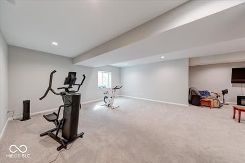 Exercise Room — 3914 War Admiral Court, Bargersville, IN