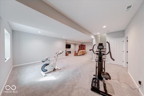 Exercise Room — 3914 War Admiral Court, Bargersville, IN