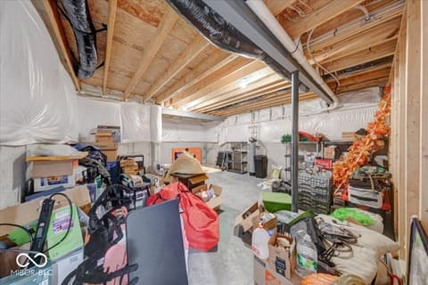 Basement at 3914 War Admiral Court, Bargersville, IN