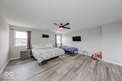 Bedroom at 3914 War Admiral Court, Bargersville, IN