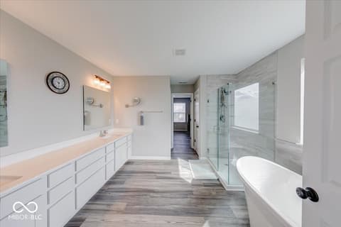 Bathroom at 3914 War Admiral Court, Bargersville, IN