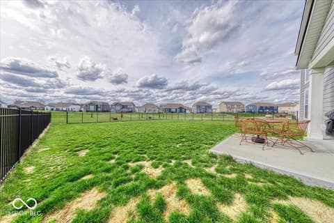 Yard at 3914 War Admiral Court, Bargersville, IN