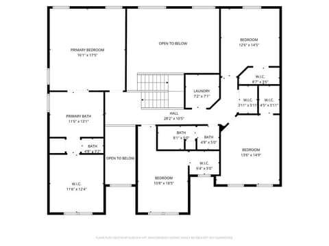 Floor Plan — 3914 War Admiral Court, Bargersville, IN