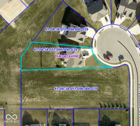Map — 3914 War Admiral Court, Bargersville, IN