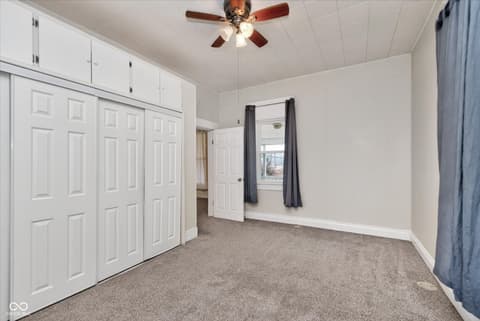 Bedroom at 201 E CR 775 S, Oakville, IN