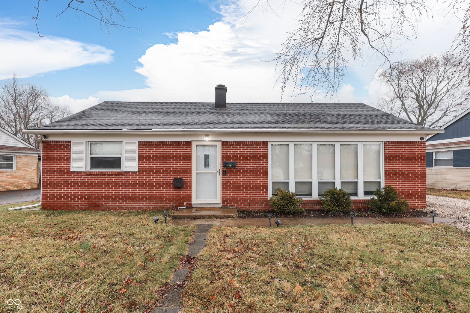 Front exterior at 527 Northgate Drive, Greenwood, IN