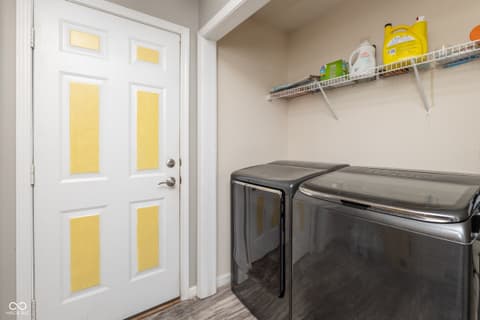Laundry room at 10211 Gate Drive, Indianapolis, IN