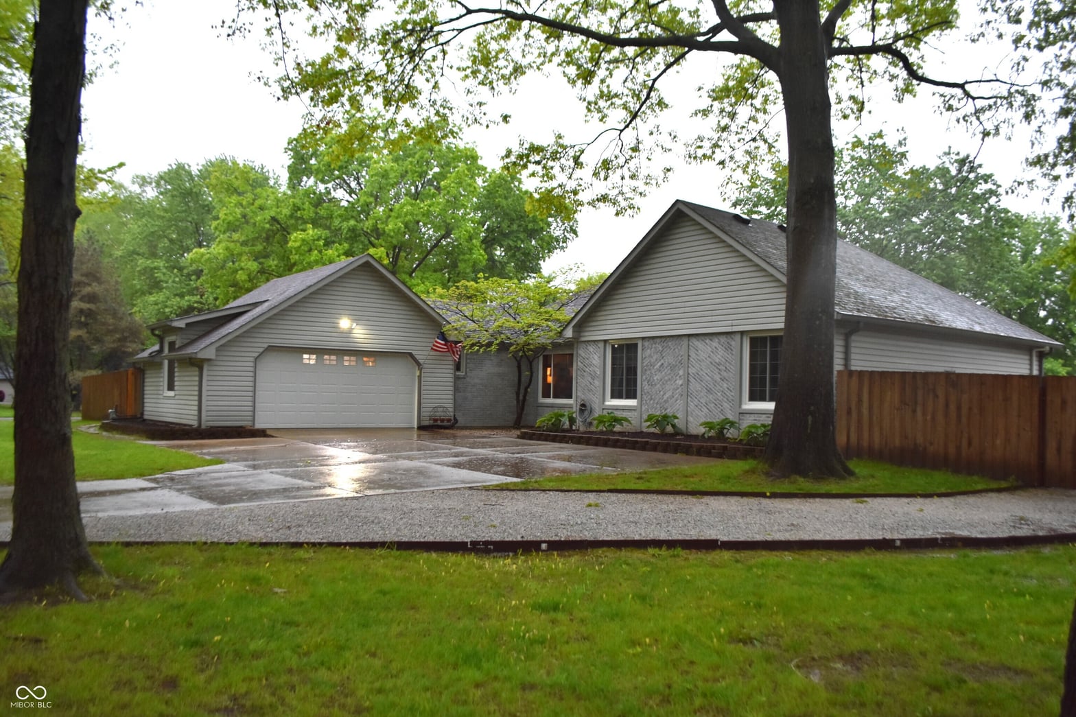 Front exterior at 2370 Woodland Trace, Plainfield, IN