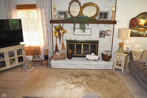 Fireplace — 2370 Woodland Trace, Plainfield, IN