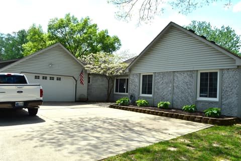 Front exterior at 2370 Woodland Trace, Plainfield, IN