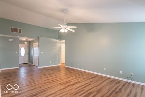 Living room at 1005 Honeysuckle Court, Mooresville, IN