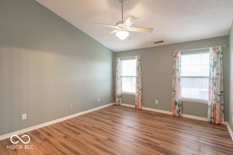 Primary bedroom at 1005 Honeysuckle Court, Mooresville, IN